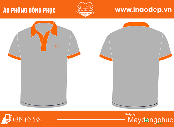 In áo phông Công ty BSI | In ao phong dong phuc