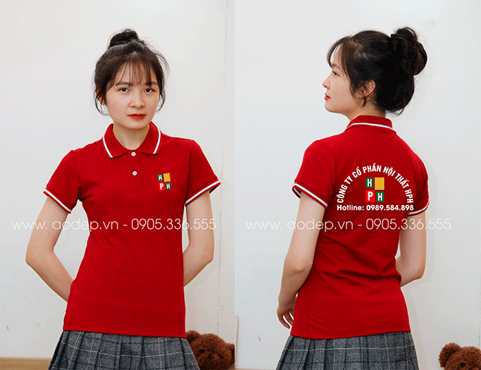 In áo phông Công ty cổ phần nội thất HPH | In ao phong dong phuc