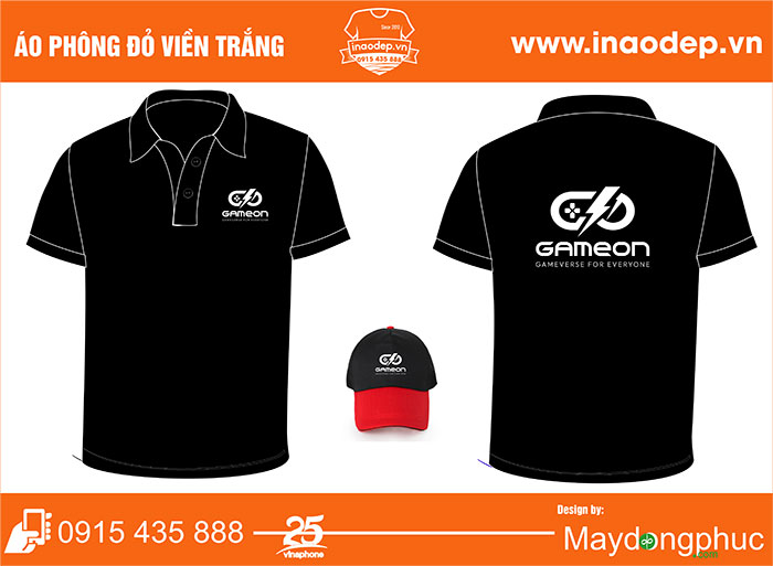 In áo phông Công ty Gameon | In ao phong dong phuc
