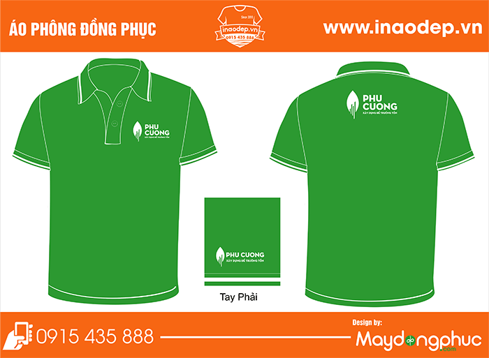 In áo phông Công ty Phú Cường | In ao phong dong phuc
