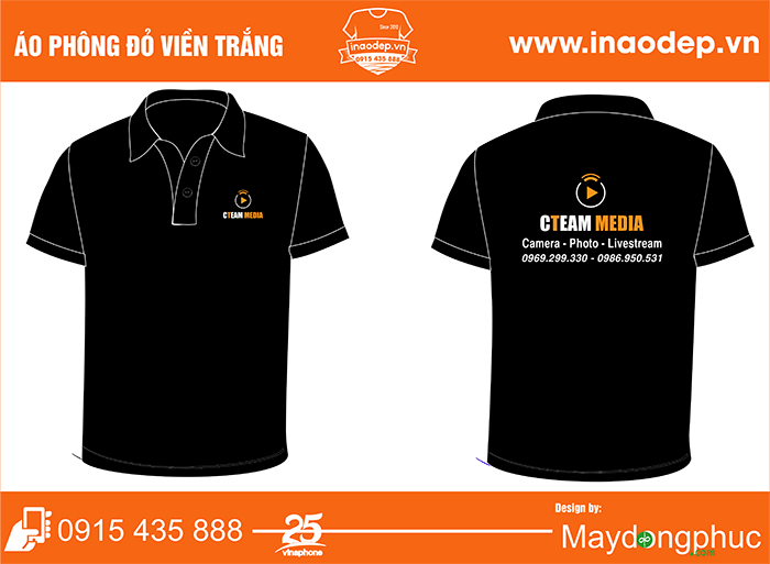 In áo phông Cửa hàng Cteam Media | In ao phong dong phuc