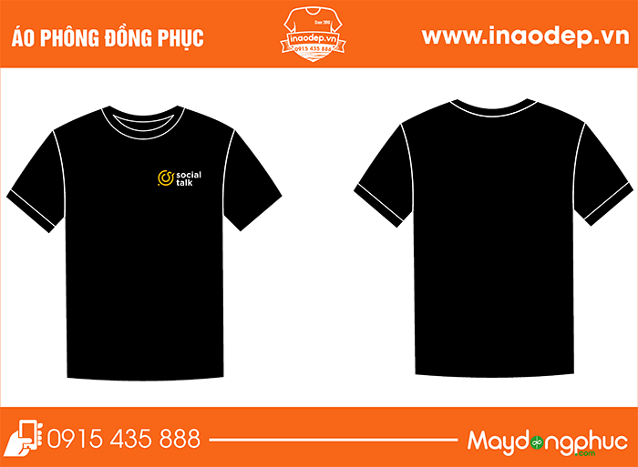 In áo phông Social Talk | In ao phong dong phuc
