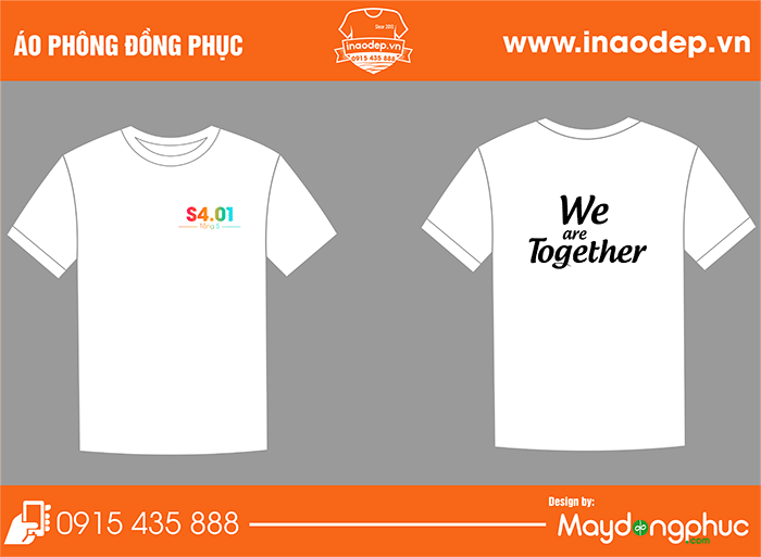 In áo phông Tầng 5 S4.01 | In ao phong dong phuc