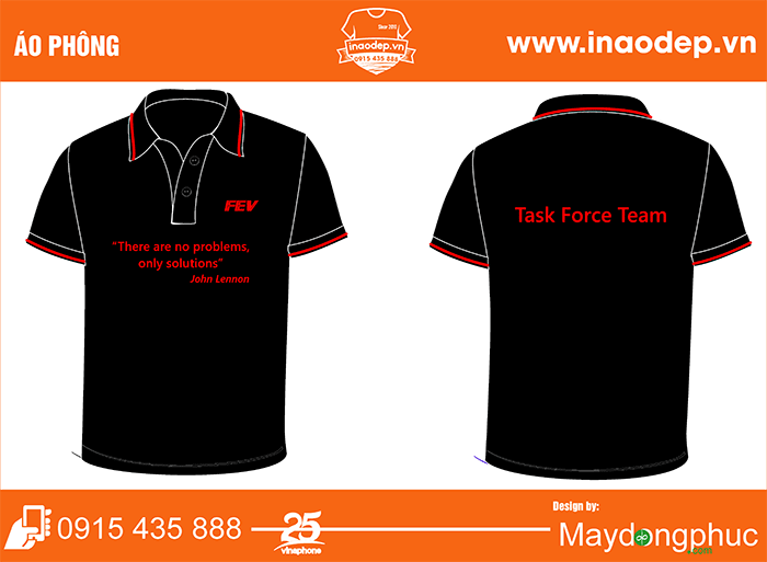 In áo phông Task Force Team | In ao phong dong phuc