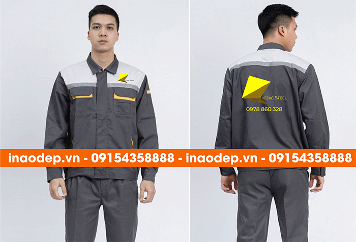 In đồng phục bảo hộ Công ty Iczac Steel | In dong phuc bao ho