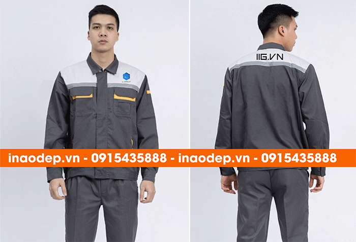 In đồng phục bảo hộ Công ty IIG.VN | In dong phuc bao ho
