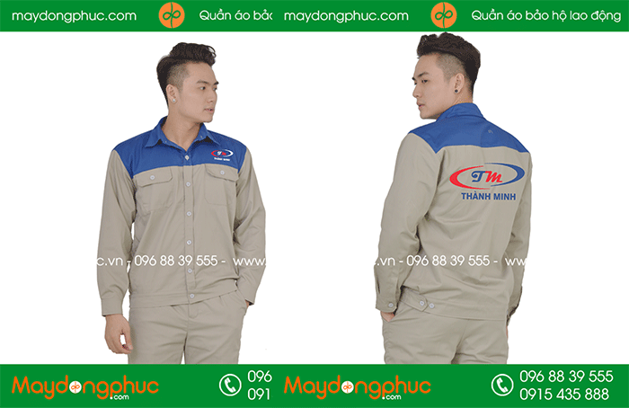 In đồng phục bảo hộ Công ty Thành Minh | In dong phuc bao ho