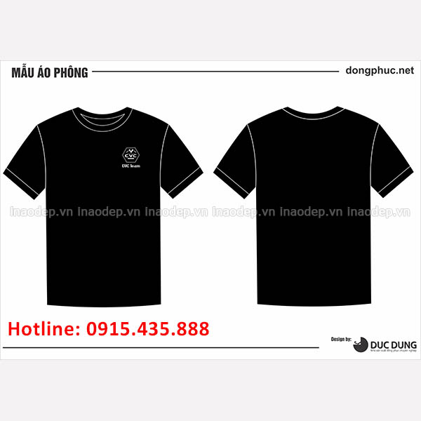 In áo đội CVC Team | In ao cong ty