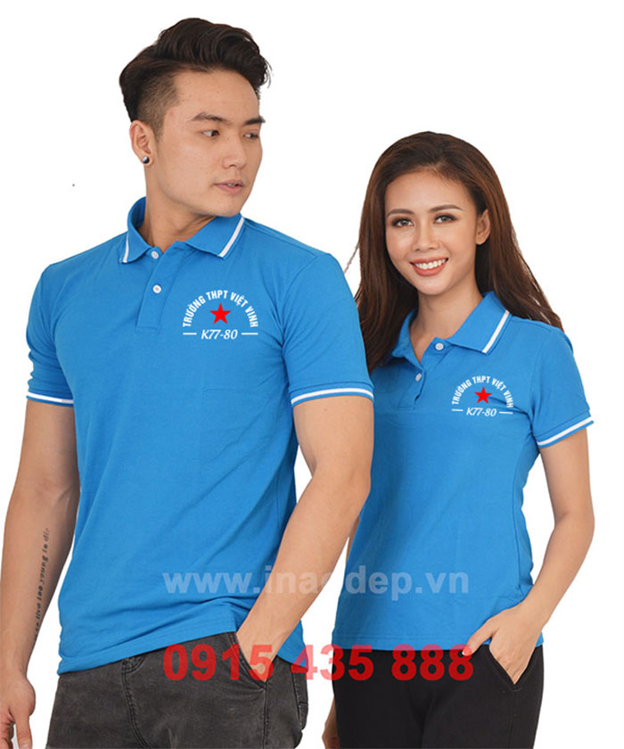 In áo đồng phục trường THPT Việt Vinh | In ao phong dong phuc