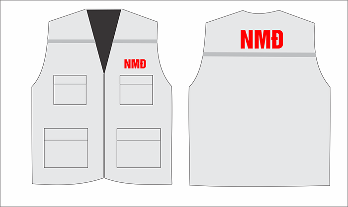 In áo bảo hộ công ty NMD | In ao bao ho