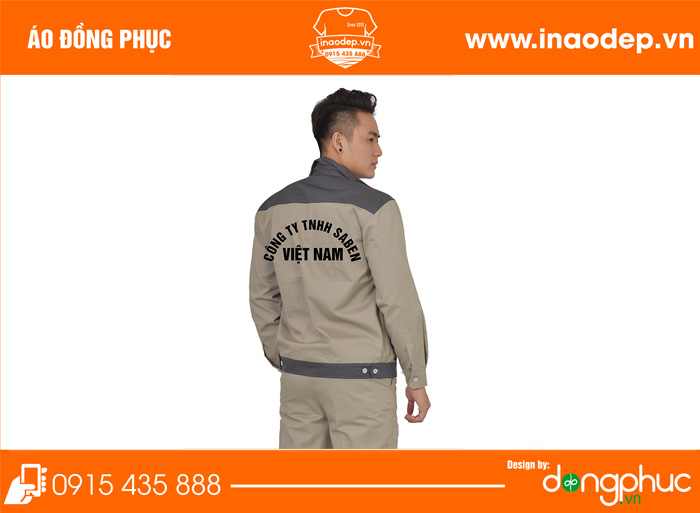 In áo bảo hộ công ty SABEN Việt Nam | In ao bao ho