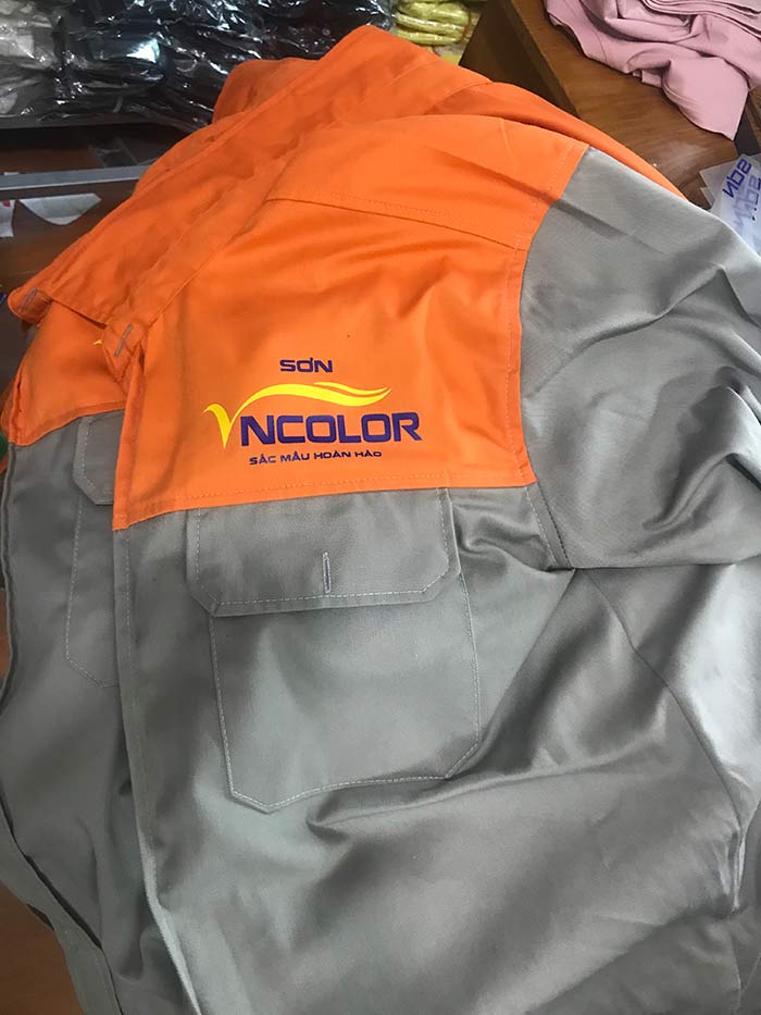 In áo bảo hộ Công ty Sơn color | In dong phuc bao ho