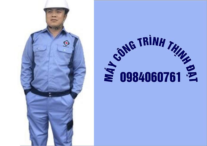 In áo bảo hộ Máy công trình Thịnh Phát | In ao bao ho dong phuc