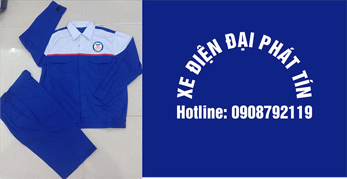 In áo bảo hộ xe điện Đại Phát Tín | In ao bao ho