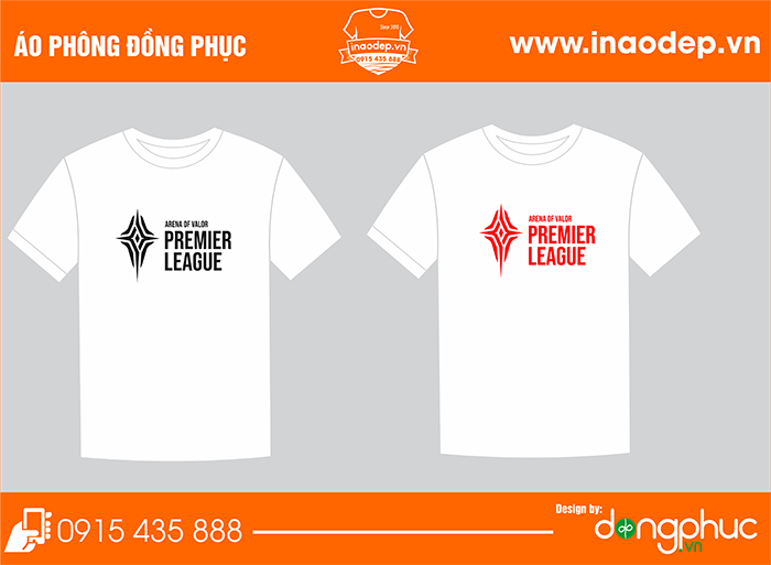 In áo công ty Premierleague | In ao cong ty