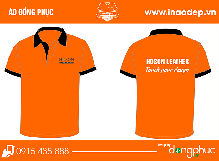 In áo công ty HoSon Leather | In ao cong ty