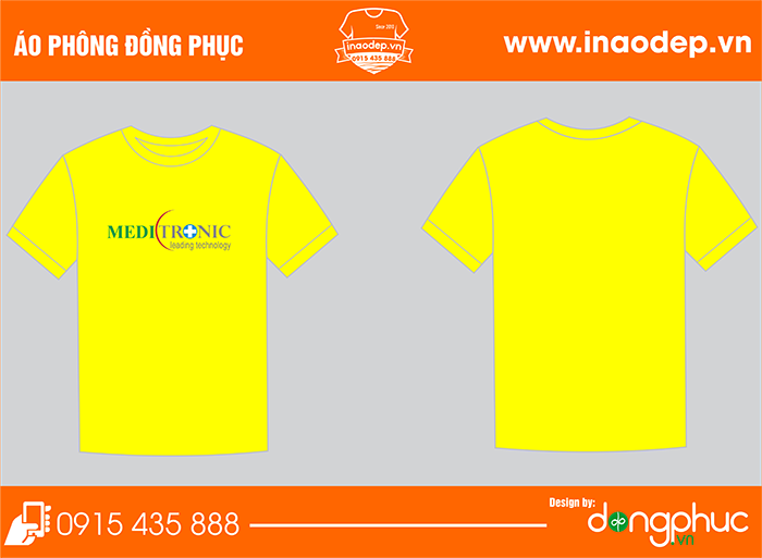 In áo công ty Meditronic | In ao cong ty