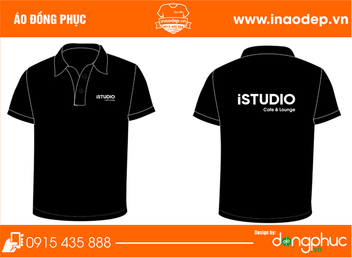 In áo cửa hàng ISTUDIO | In ao cong ty nha hang