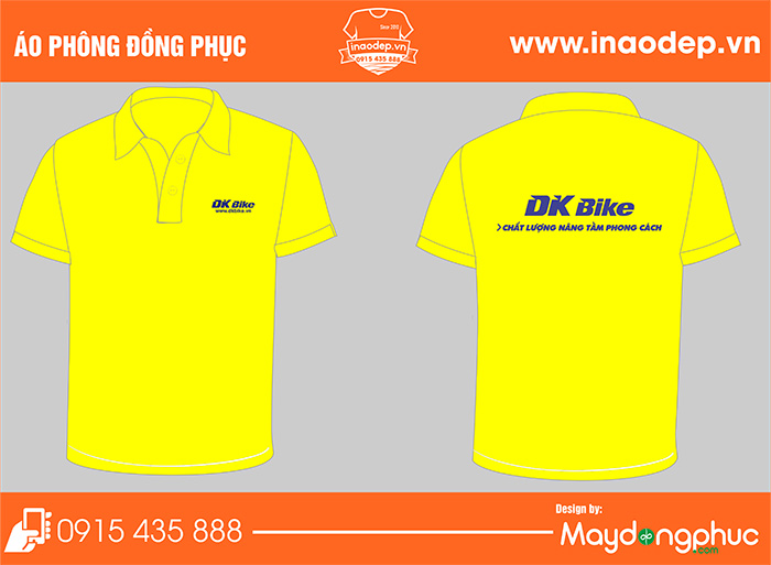 In áo Cửa hàng DK Bike | In ao phong dong phuc