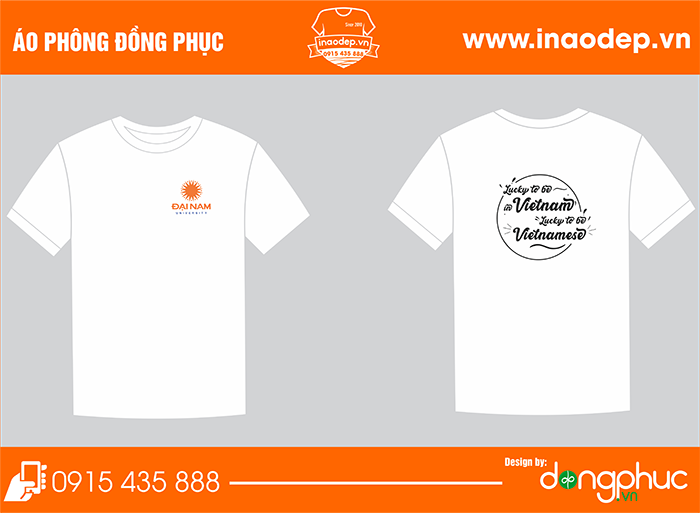 In áo đồng phục công ty Đại Nam | In ao cong ty