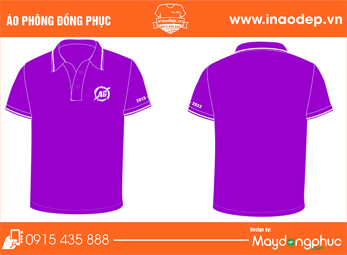 in áo đồng phục lớp A6 | In ao hop lop
