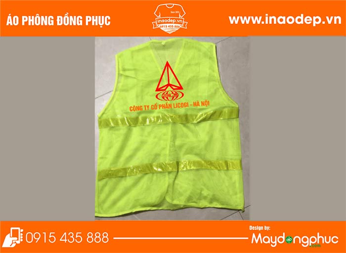 In áo gile công ty cổ phần Licogi Hà Nội | In ao gile dong phuc