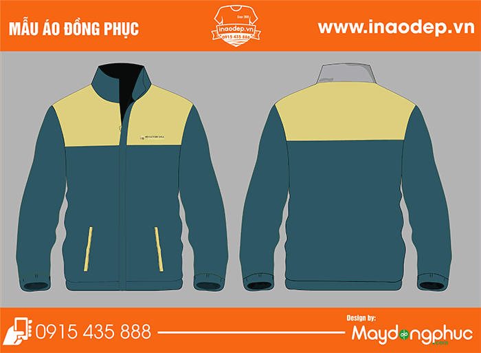 In áo khoác đồng phục Công ty Iri factory Vina | In ao khoac dong phuc