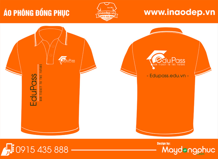 In áo lớp trung tâm EDUPass | Ao hop lop