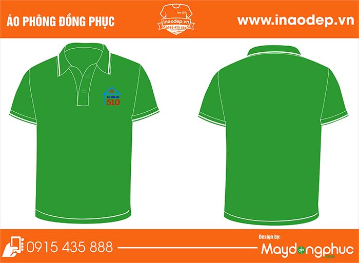 In áo phông Bất động sản 510 | In ao phong dong phuc