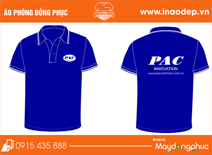 In áo phông Công ty PAC | In ao phong dong phuc