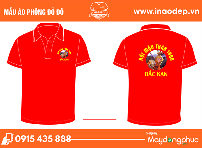 In áo phông hội mậu thân 1968 Bắc Kạn | In ao lop