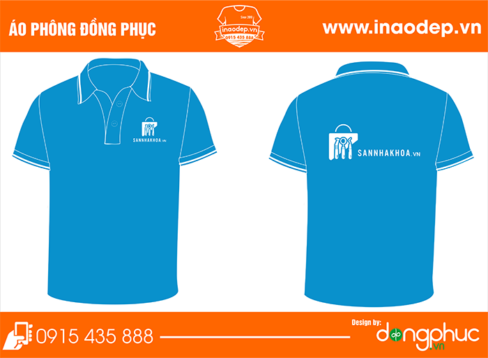 In áo phòng khám Sản nha khoa | In ao 