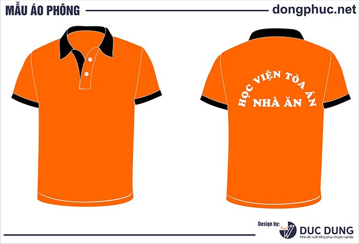 In áo phông Nhà ăn Học viện Tòa án | In ao phong dong phuc