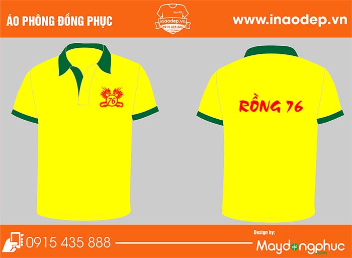 In áo phông Rồng 76 | In ao phong dong phuc