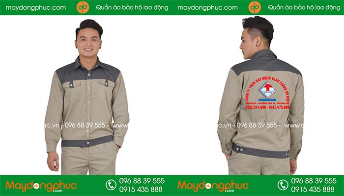 In đồng phục bảo hộ công ty TNHH xây dựng Toàn Thắng Hà Nội | In dong phuc bao ho