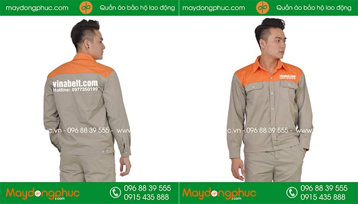 In đồng phục bảo hộ công ty Vinabelt.com | In dong phuc bao ho