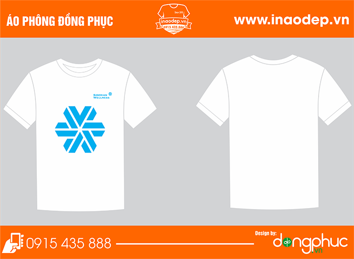 In áo đồng phục công ty Siberian | In ao cong ty