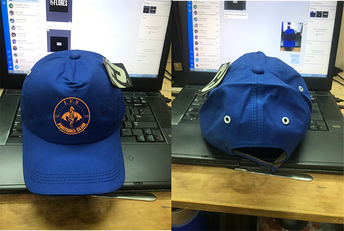 In mũ Football Club IFB | Mu luoi trai