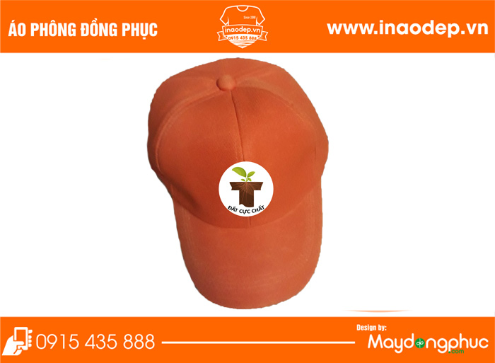 In mũ lưỡi trai Đất Cực Chất | Mu luoi trai