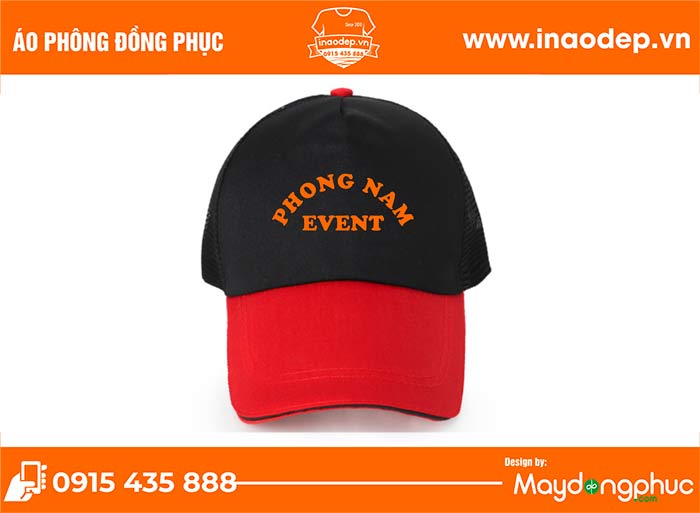 In mũ lưỡi trai Phong Nam Event | In mu luoi trai