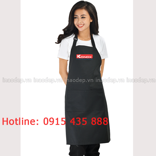 In tạp dề Konox | In tap de