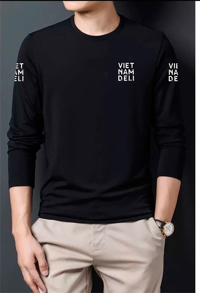 In áo phông dài tay Viet Nam Deli | In ao phong dai tay