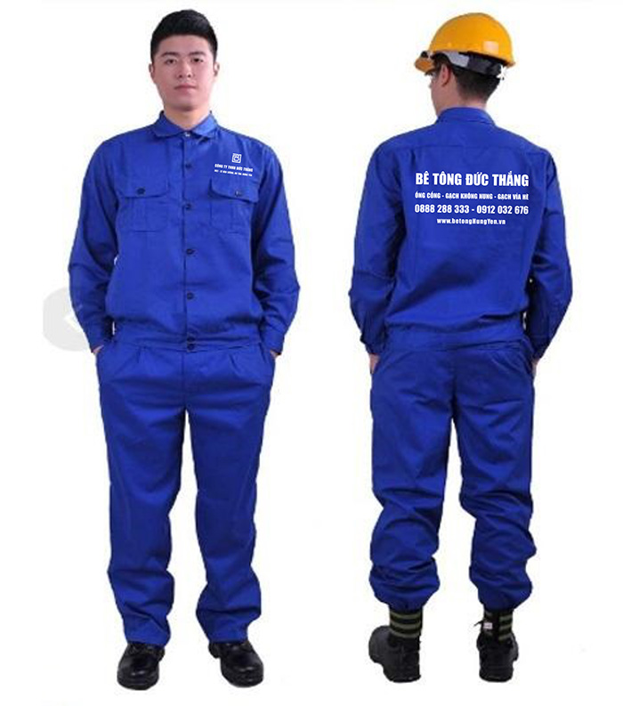 In đồng phục bảo hộ Bê tông Đức Thắng | In dong phuc bao ho