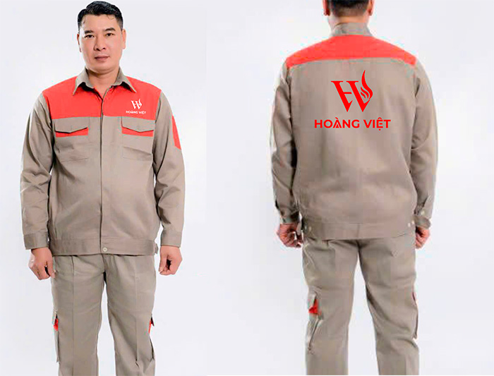 In đồng phục bảo hộ Công ty Hoàng Việt | In dong phuc bao ho