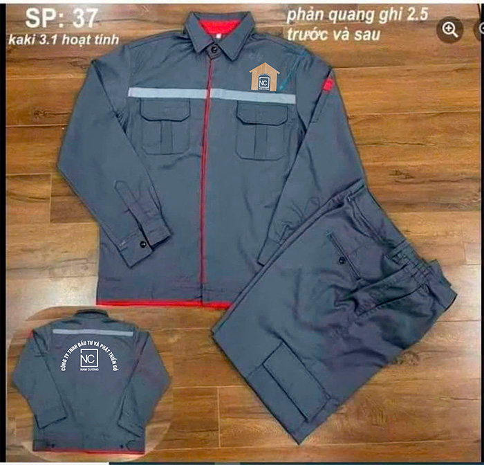 In đồng phục bảo hộ Công ty TNHH Đầu tư và phát triển gỗ Nam Cường | In dong phuc bao ho