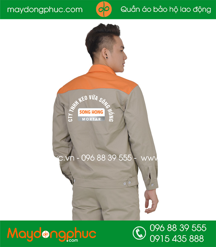 In đồng phục bảo hộ Công ty TNHH Keo Vữa Sông Hồng | In dong phuc bao ho