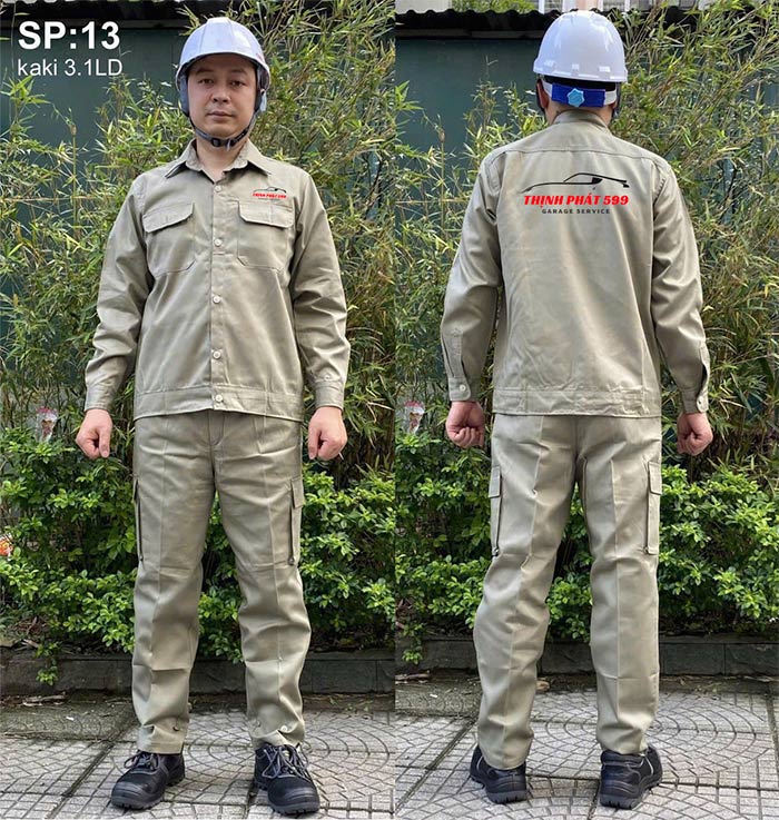 In đồng phục bảo hộ Công ty Thịnh Phát 599 | In dong phuc bao ho