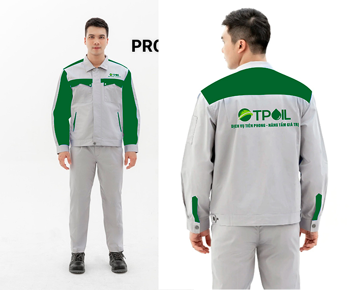 In đồng phục bảo hộ Công ty TPOIL | In dong phuc bao ho