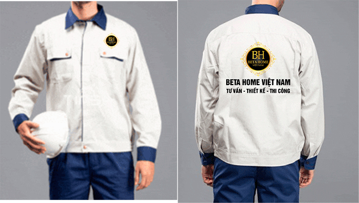 In đồng phục bảo hộ Công ty Beta Hone VietNam | In dong phuc bao ho