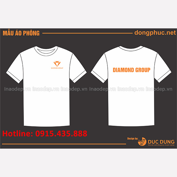 Áo công ty Diamond Group | Ao cong ty